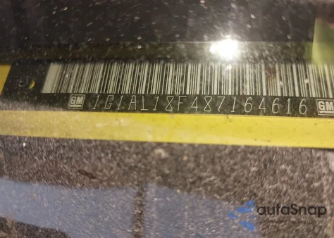 2008 Chevrolet Cobalt Lt z USA, uszkodzony, nr VIN 1G1AL18F487164616